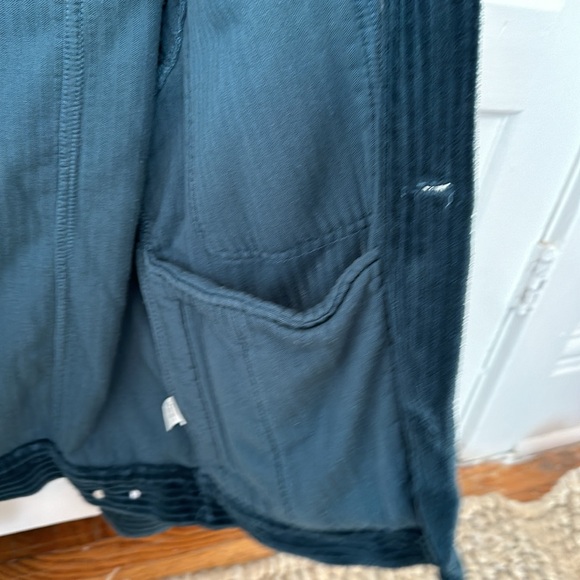 Far Afield teal corduroy trucker jacket 🛻 🧥 - Picture 5 of 6